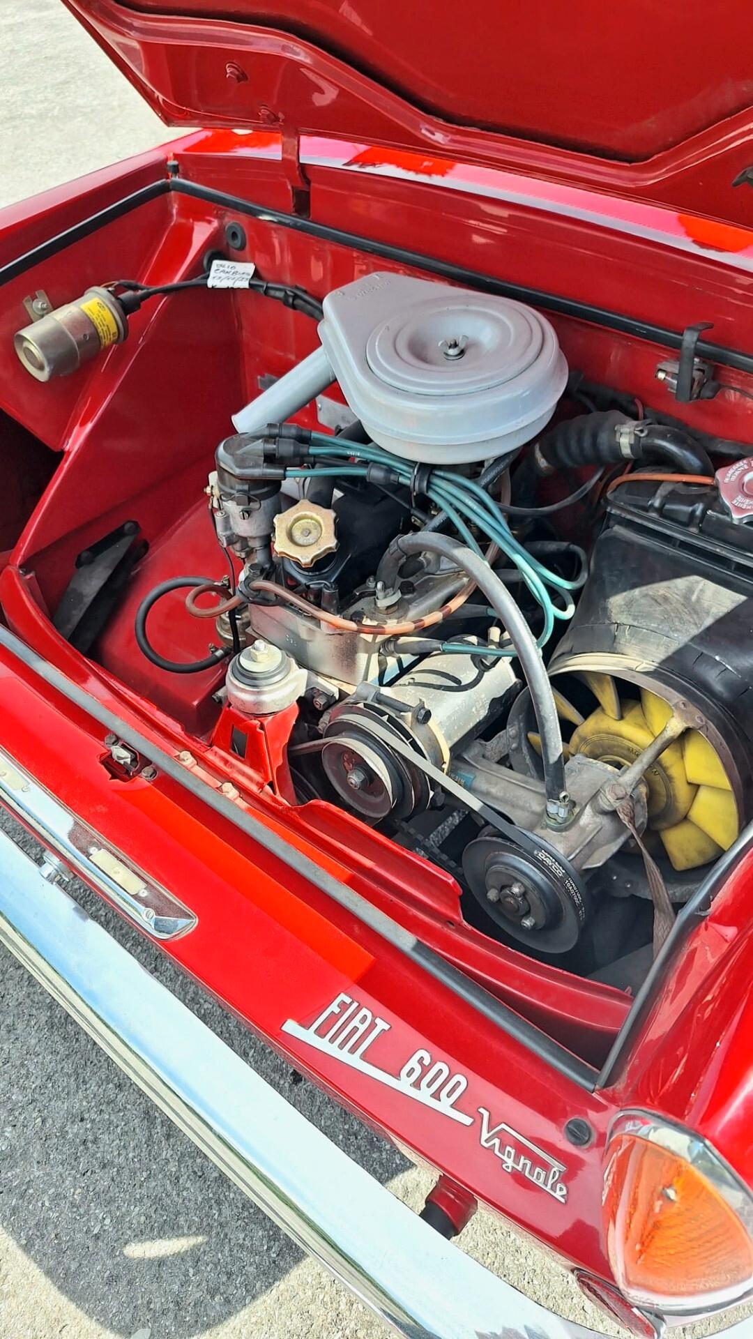 Fiat 600 D SPIDER VIGNALE - RESTAURO TOTALE - ASI