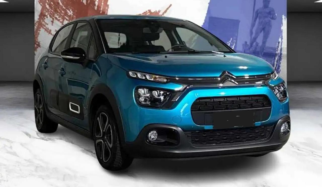 Citroen C3 BlueHDi 100 " B-Color Green/Black Pari al Nuovo"