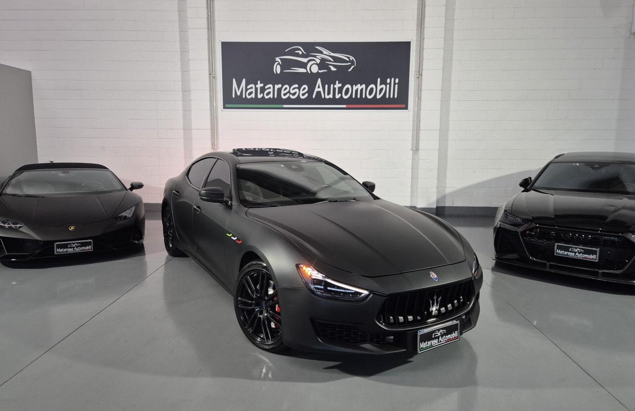 Maserati Ghibli 3.0 V6 350cv MotoreFerrari TettoApribile Garanzia