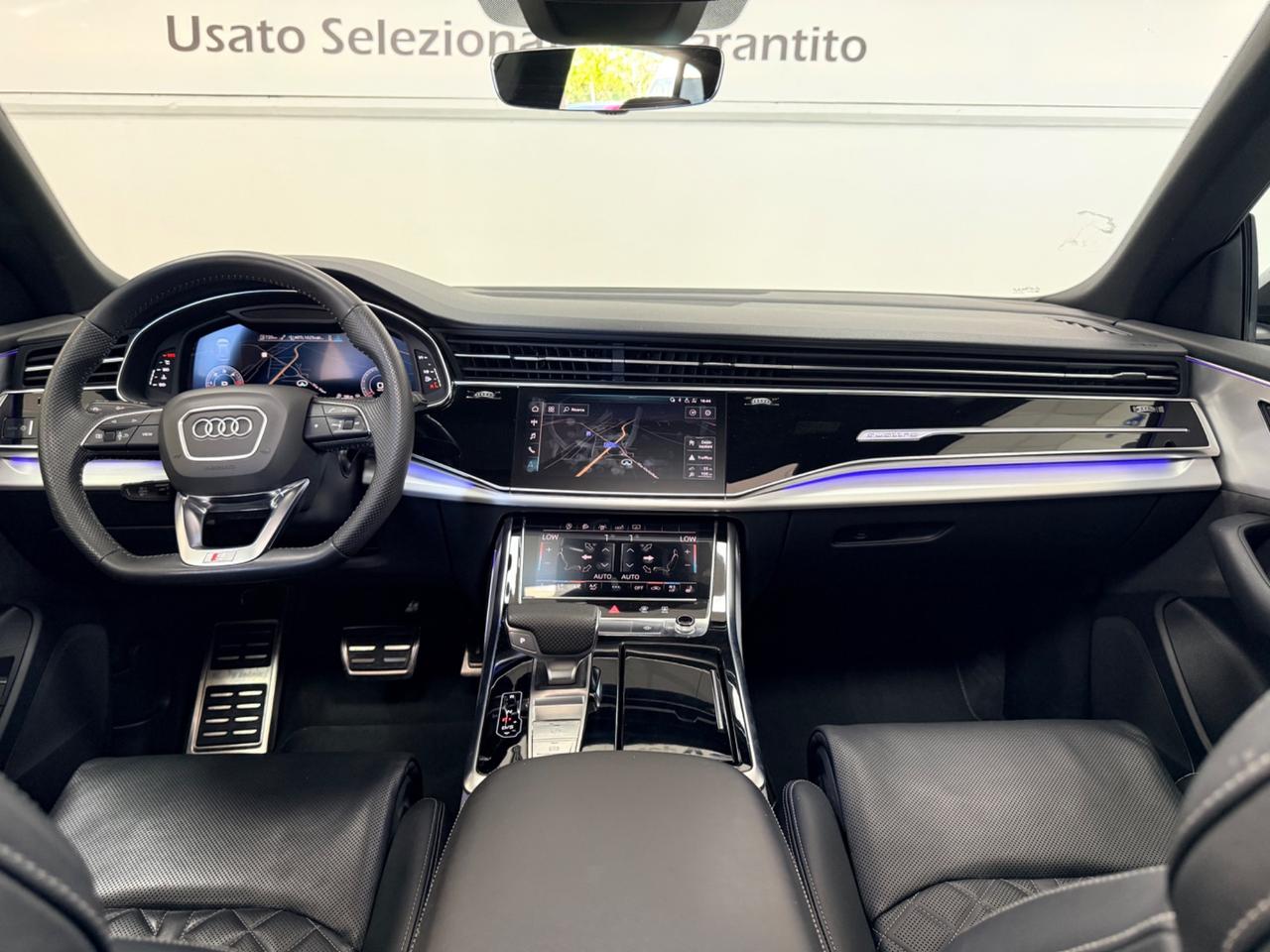 Audi Q8 50 TDI 286 CV MHEV QUATTRO TIPTRONIC SLINE PLUS 03/2019 EURO 6B TETTO VENTILATI 4 RUOTE STERZANTI