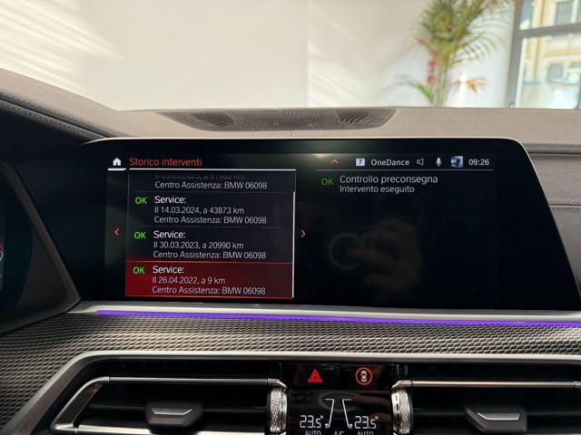 BMW X6 xDrive30d 48V Msport/ DOPPIO SET GOMME C.22/ TETTO