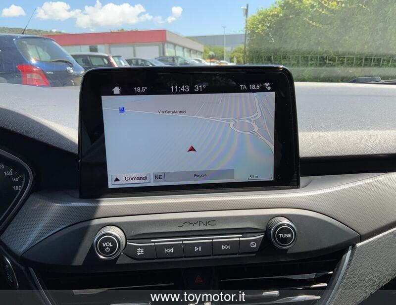 Ford Focus 4ª serie 1.5 EcoBlue 120 CV automatico 5p. Titanium