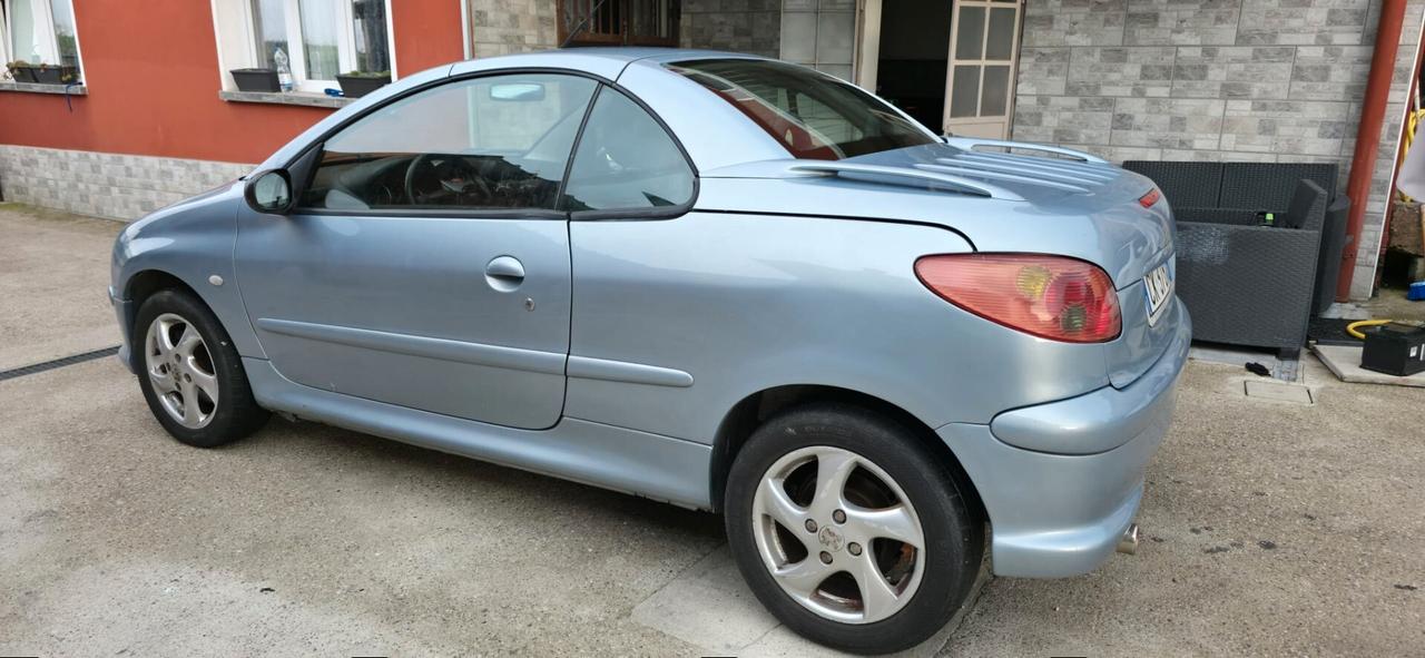 Peugeot 206 1.6 16V CC neopatentati cabrio