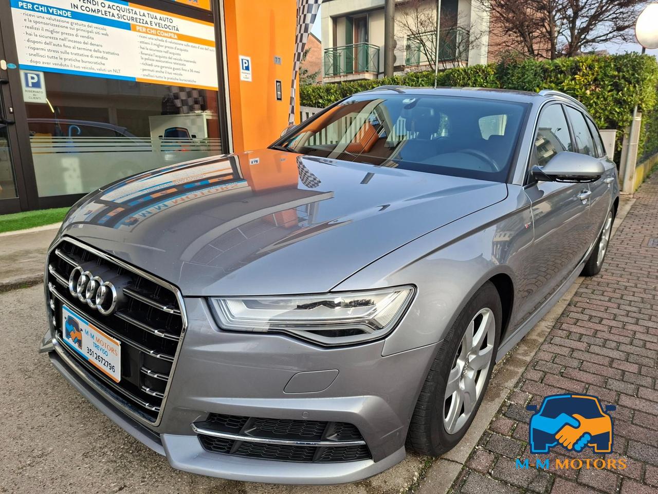 AUDI A6 AVANT S LINE gancio traino