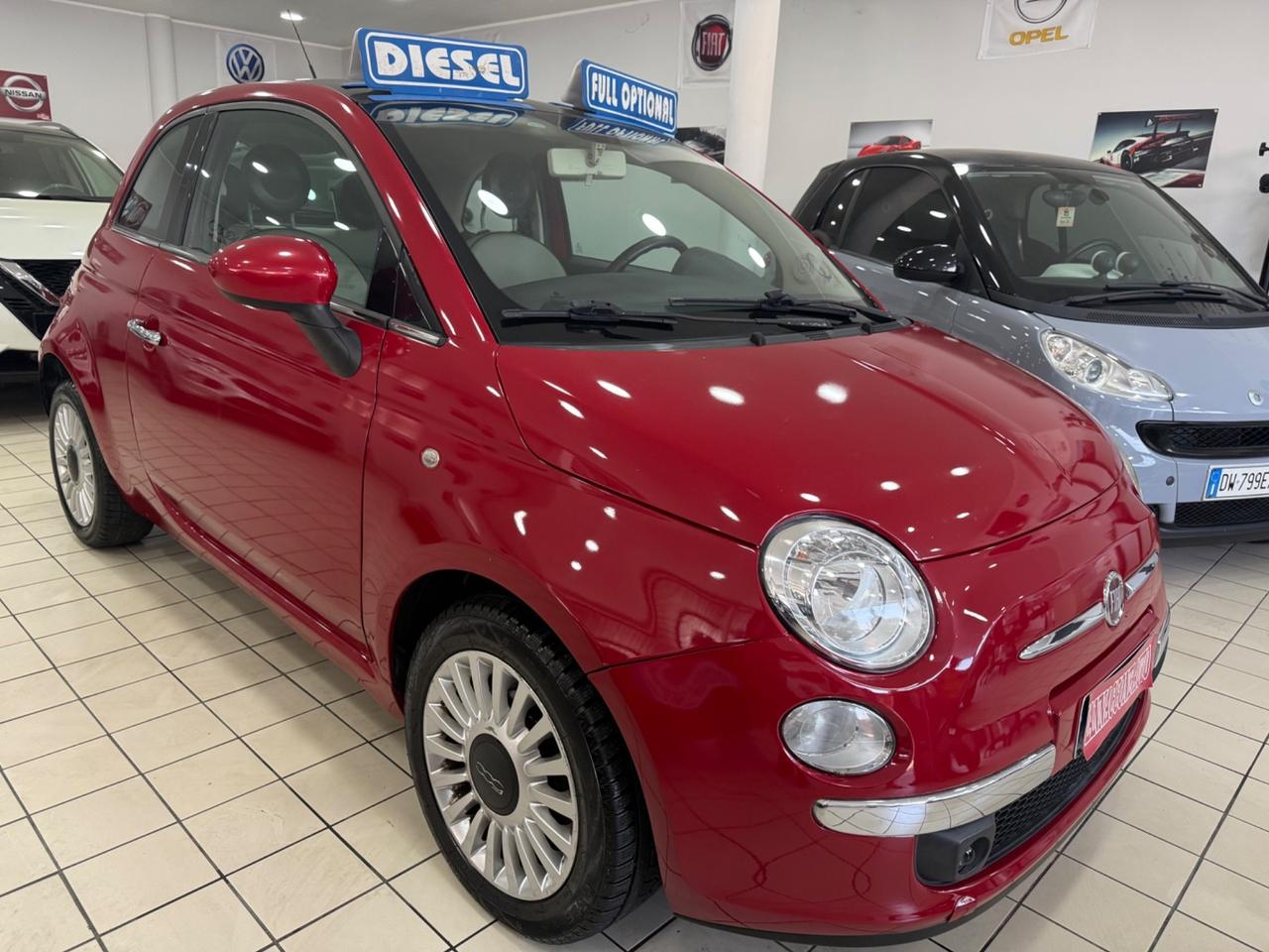 Fiat 500 1.3 full optional tetto nuova