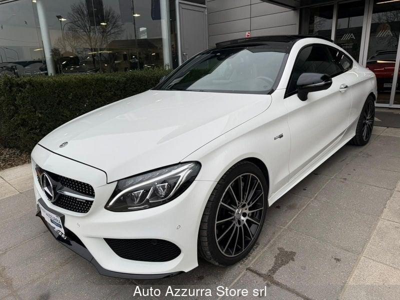 Mercedes-Benz Classe C C 43 4Matic AMG Coupé *TETTO, C19, SCARICO, PACK NIGHT, PROMO AZZURRA*