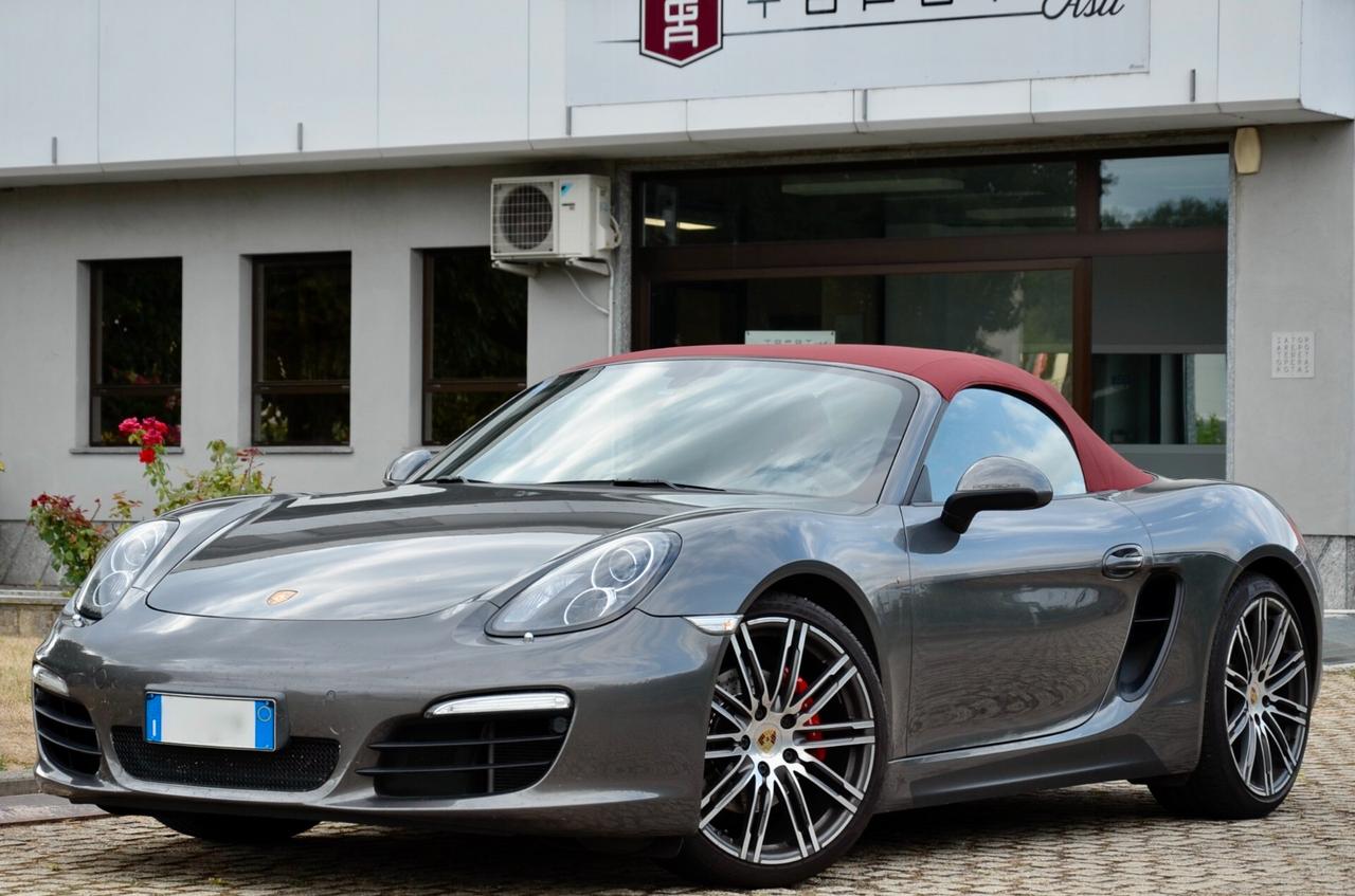 PORSCHE BOXSTER S 981 3.4 315cv PDK, UFF ITALIANA, SERVICE UFF PORSCHE, EURO 6B, XENO, NAVI, PERMUTE