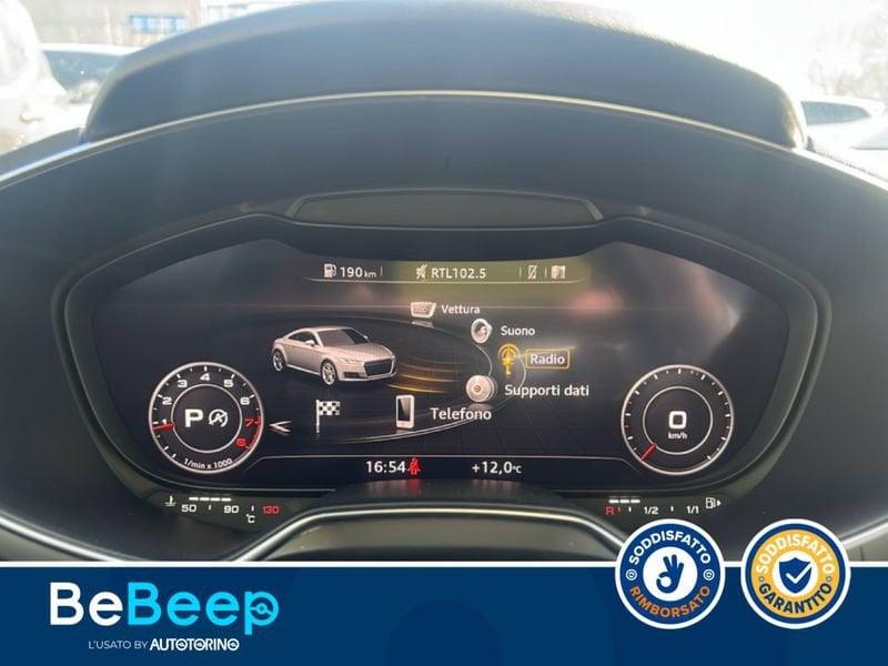 Audi TT COUPE 2.0 TFSI S LINE QUATTRO S-TRONIC