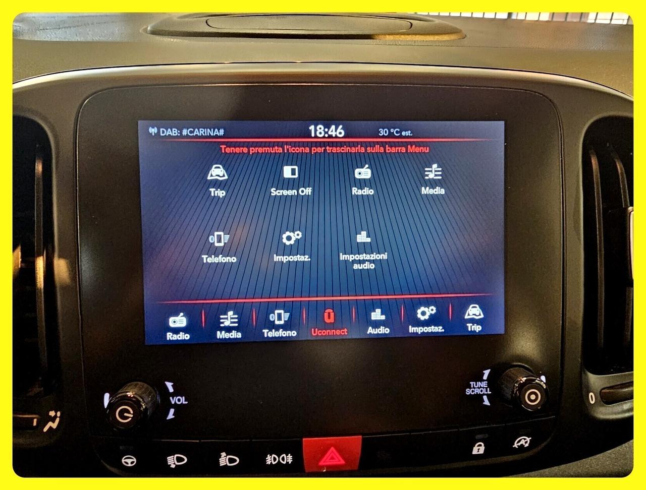 Fiat New 500L 1.3 Multijet 95 CV Cross Business Bicolore In Garanzia 12 Mesi