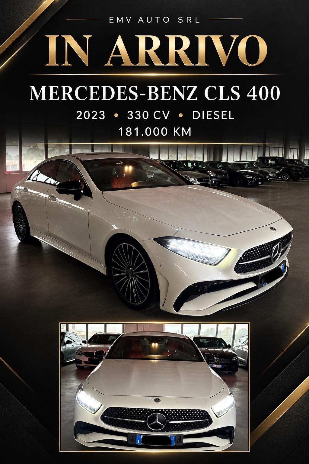 Mercedes-benz CLS 400 d 4Matic Auto Premium Plus