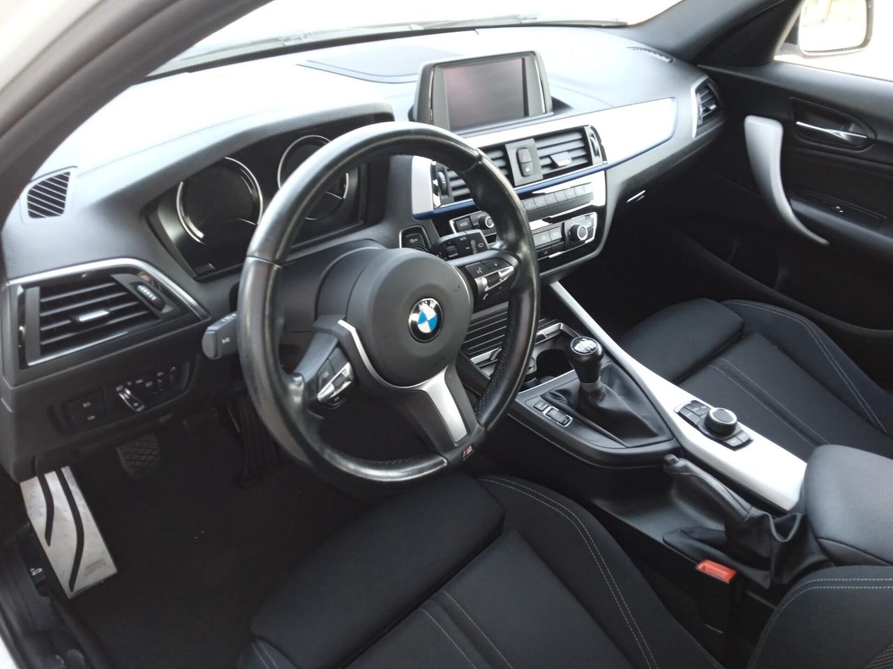 Bmw 118 M SPORT LED 18" SENS PARK PACK BLACK CRUISE CONTROL SEDILI RISCALDATI PRONTA CONSEGNA