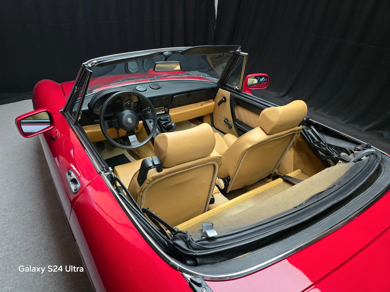 Alfa Romeo Spider 1.6 cc certif. ASI con C.R.S