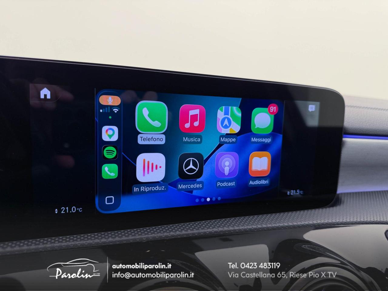 Mercedes-Benz A 180 d Premium Night Edition AMG LED