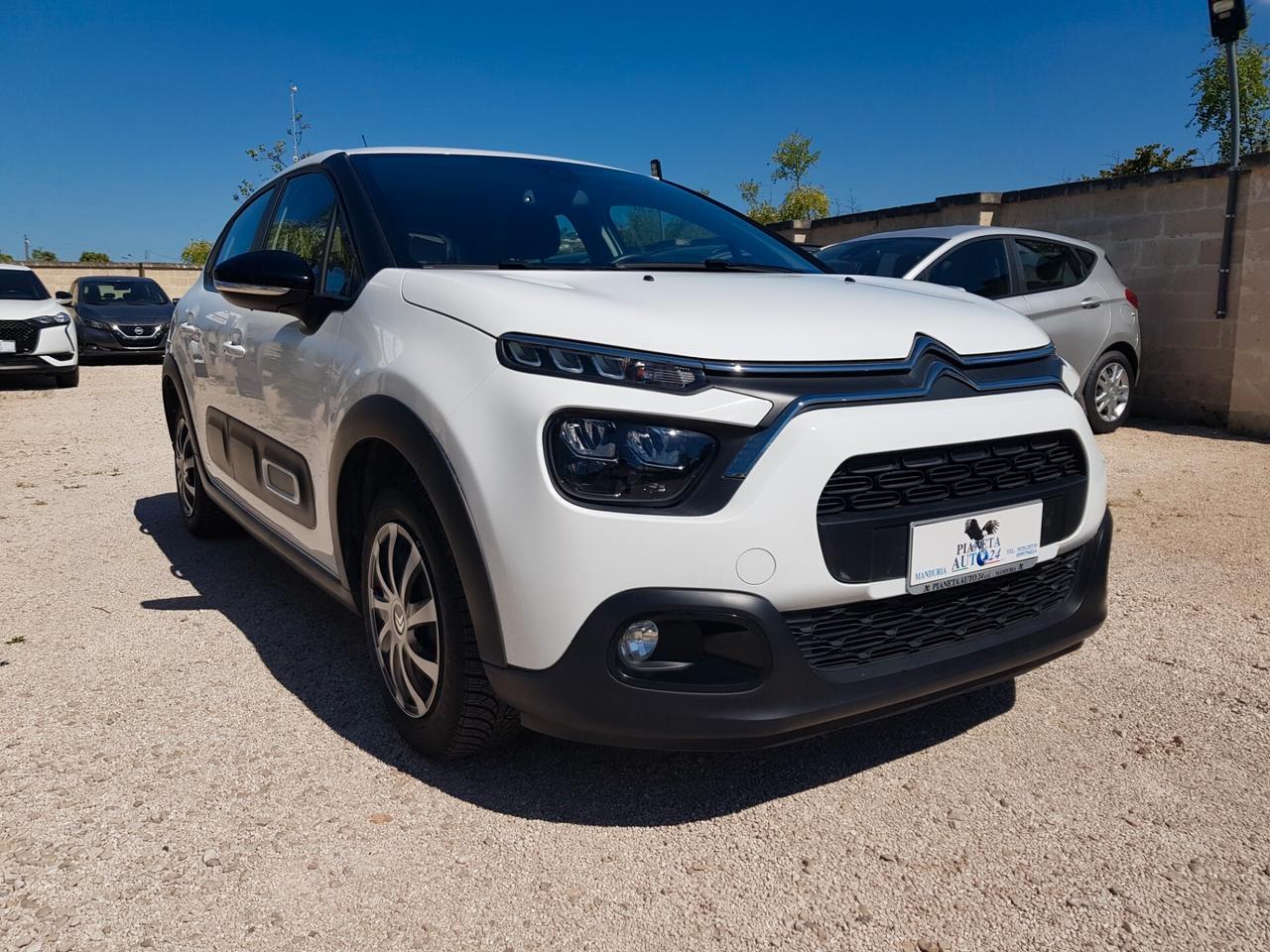 Citroen C3 1.2 Feel 83 cv Navy Led Sensori Cruise Connettivita'