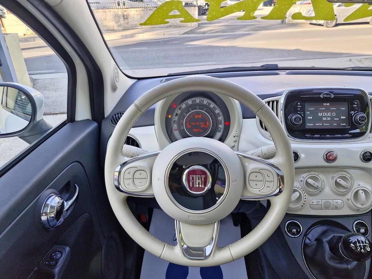 FIAT 500 1.2 BENZINA 69CV LOUNGE DICEMBRE 2015