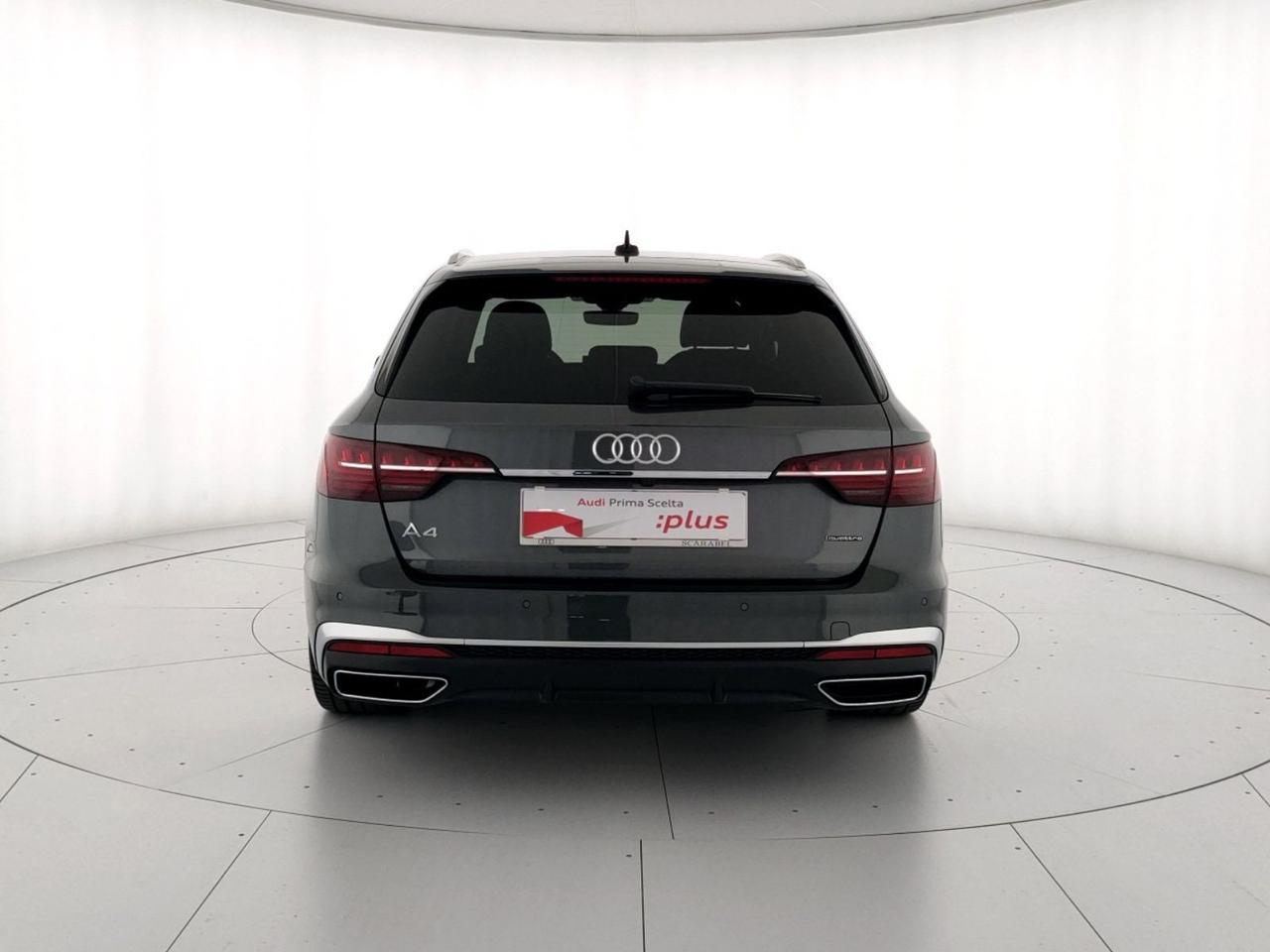 Audi A4 avant 40 2.0 tdi mhev s line edition quattro 204cv s-tronic