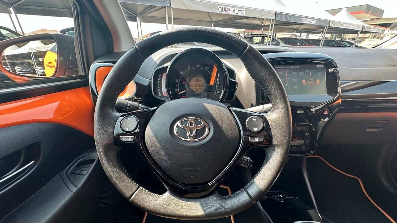 Toyota Aygo 1.0 BENZINA 72 CV KM CERTIFICATI-UNICO PROPRIETARIO