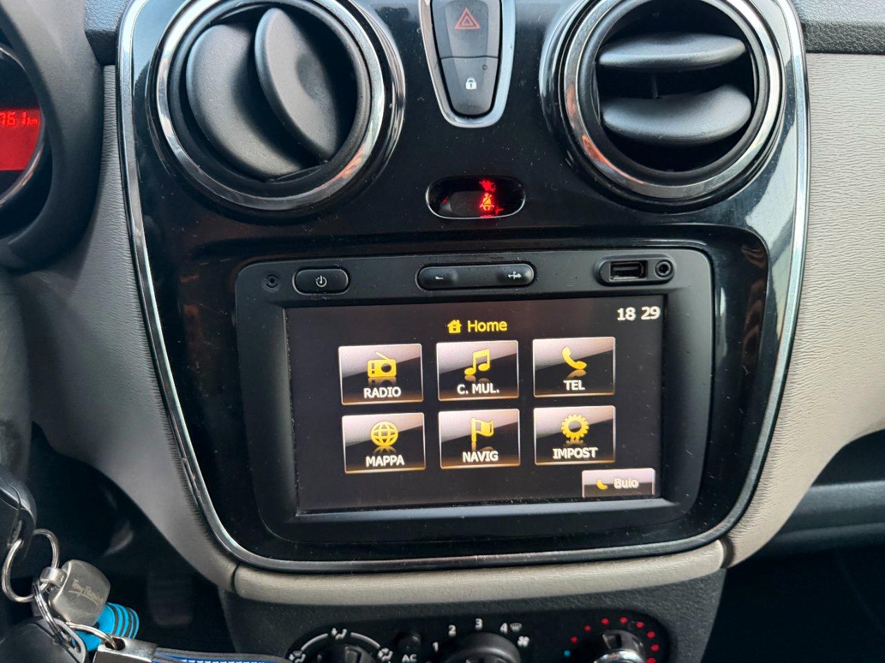 Dacia Lodgy 1.6 Laureate 85cv NAVI+PDC+CLIMA