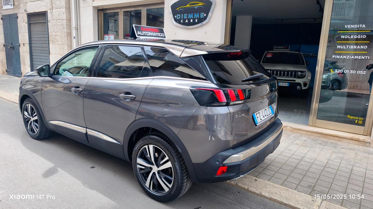 Peugeot 3008 BlueHDi 130 EAT8 GT-Line 2019