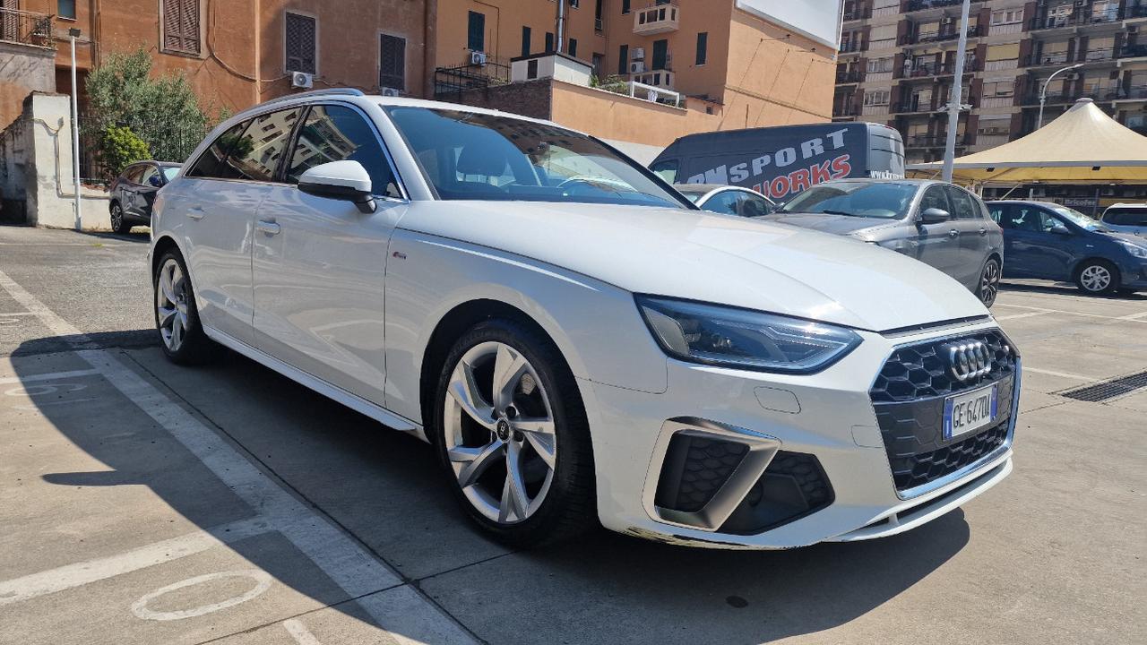 Audi A4 Avant 30 2.0 tdi mhev S Line edition 136cv s-tronic