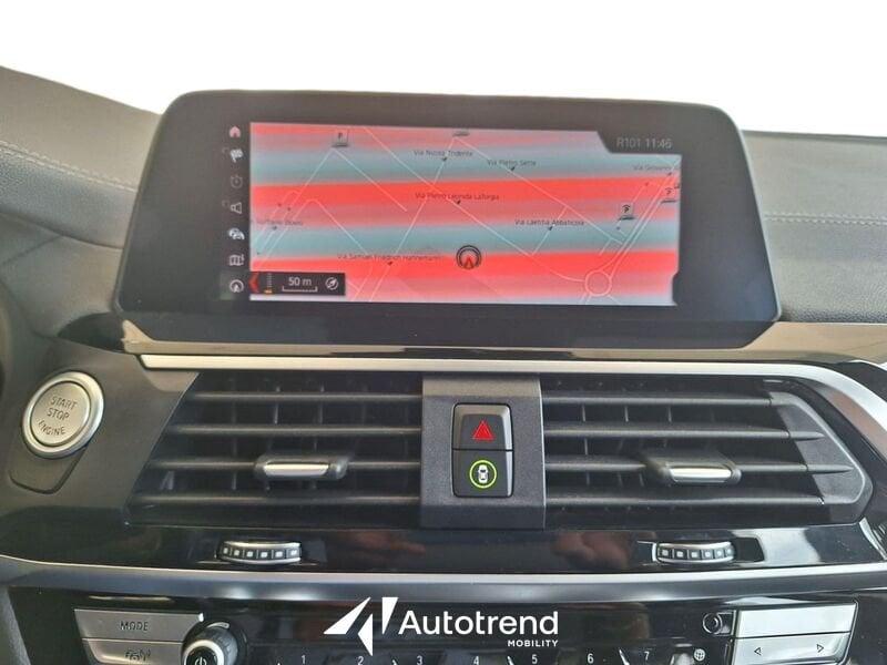 BMW X3 xDrive20d 190 CV 48 V Mild Hybrid NAVI LED Luxury