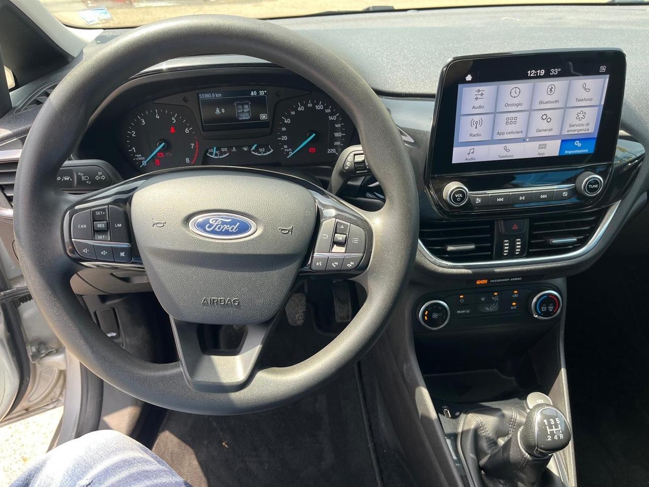 Ford fiesta 5P-1.1 benz/cv 86-km 50000-12/2018