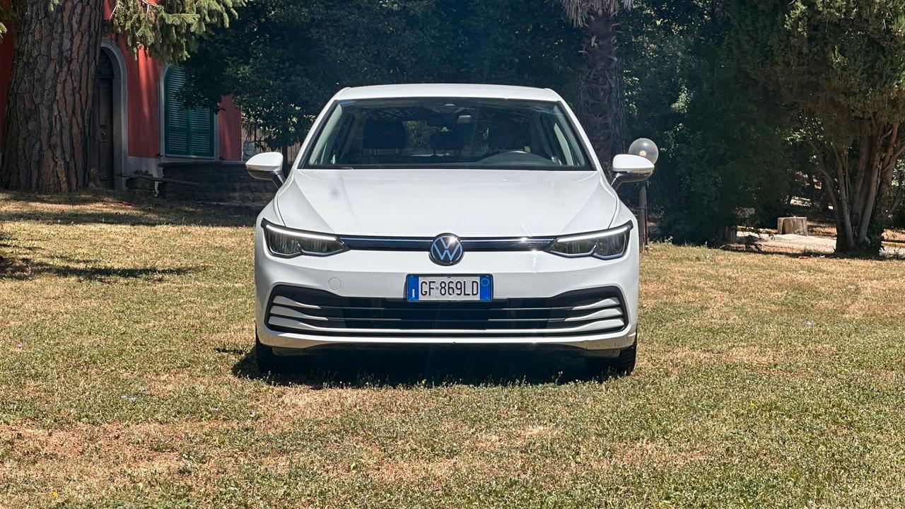 Volkswagen Golf 1.5 TGI Style 2021 PERFETTA NEOPATENT leggi testo