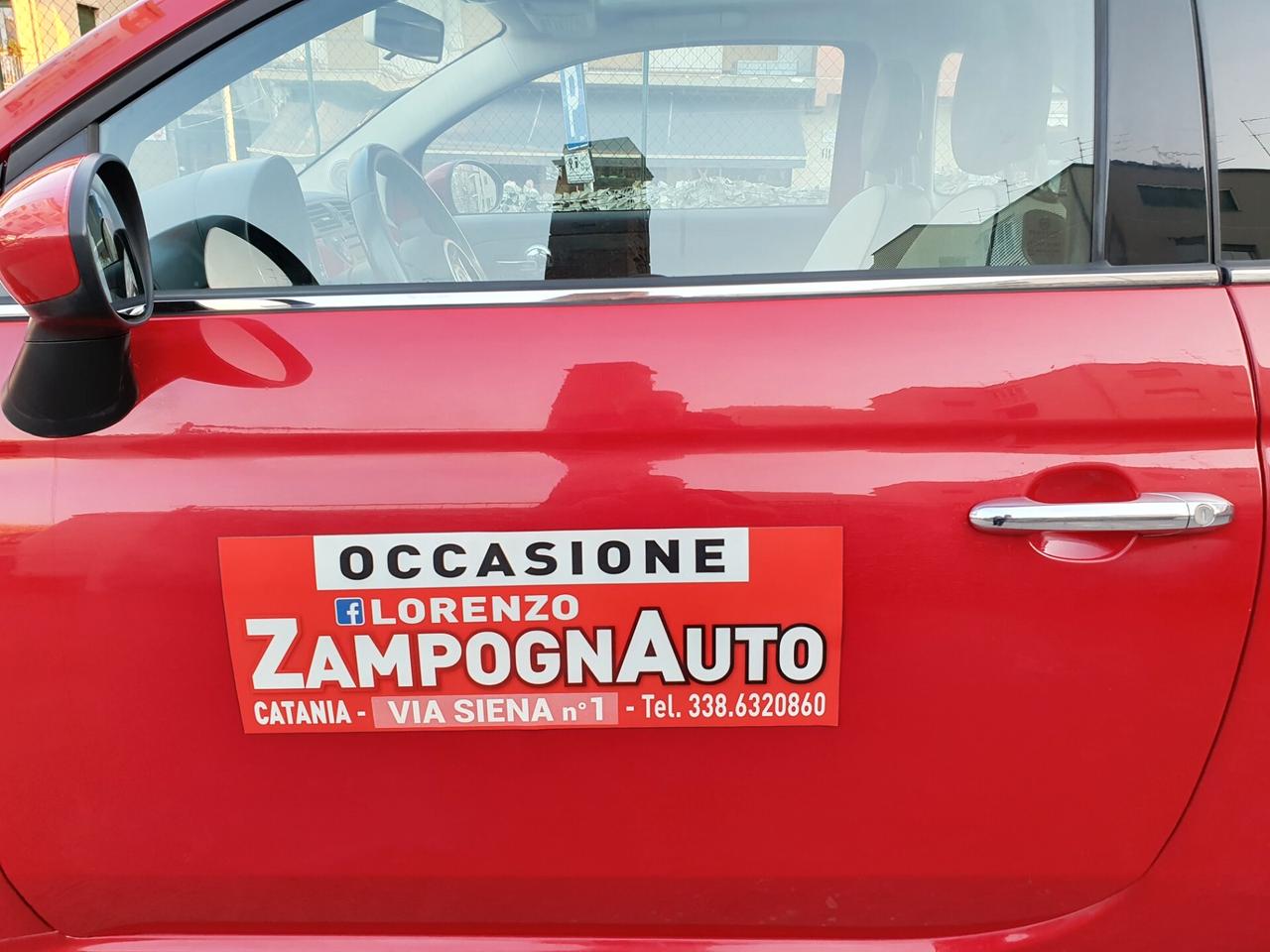 Fiat 500 1.2 Lounge X NEOPATENTATI ZAMPOGNAUTO CT 3386320860