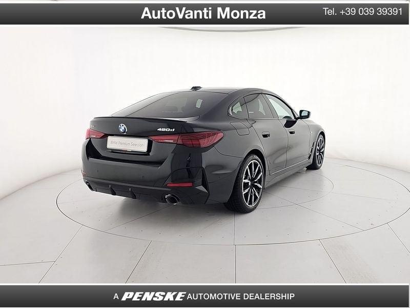 BMW Serie 4 Gran Coupé 420d xDrive 48V Msport Pro + PNEUMATICI ESTIVI