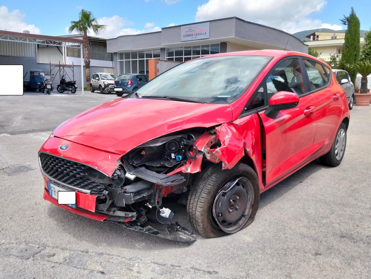 Ford Fiesta 1.5 TDCi 85cv 2018 SINISTRATA