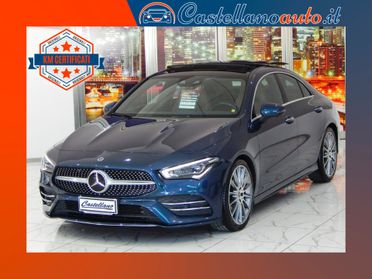 Mercedes-Benz CLA 180 d Coupe Premium AMG Aut. TETTO-NAVI-PELLE-PARK-LED