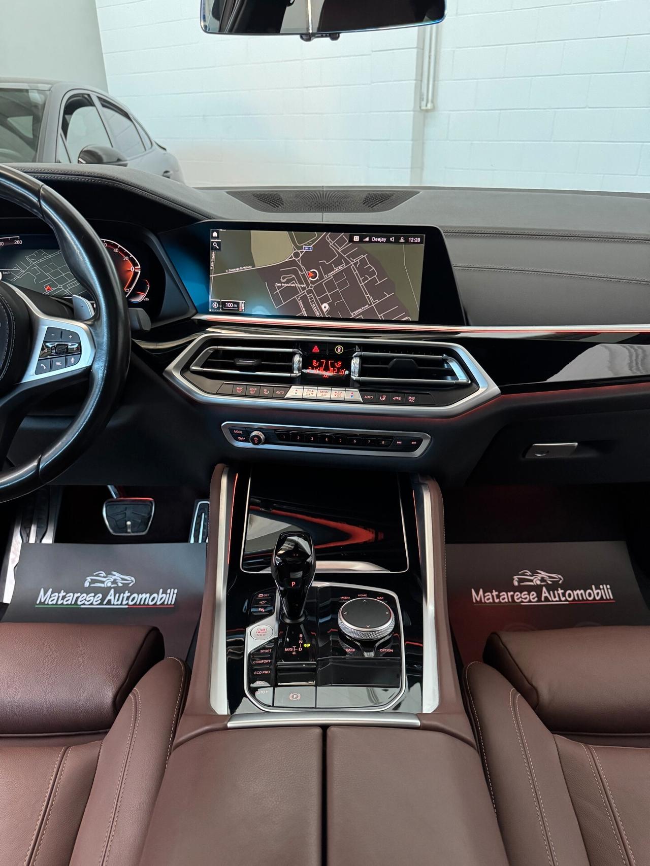 BMW X6 40d MSport Xdrive mhev 3.0cc 340cv Tagliandi Ufficiali Tetto Apribile
