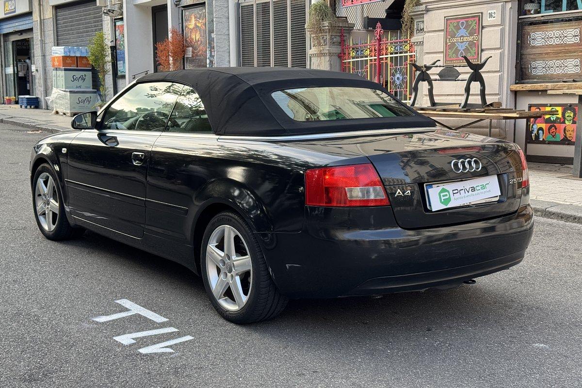 AUDI A4 Cabriolet 2.5 V6 TDI cat