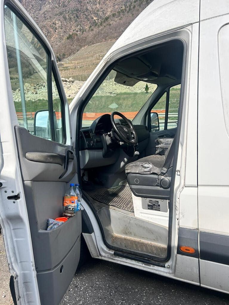 Volkswagen Crafter 2.0 TDI cassetta guasto al motore