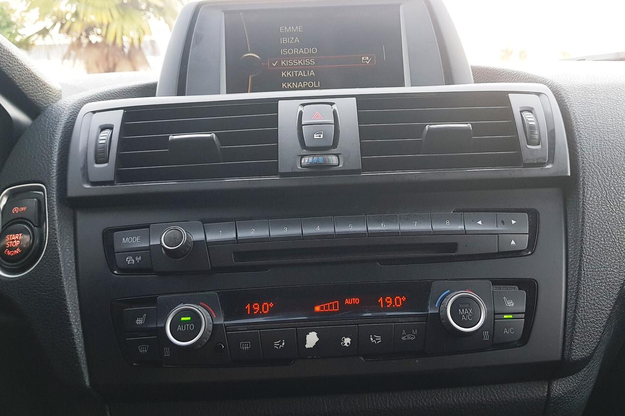 BMW 116 D 5P UNIQUE MOTORE 90.000 KM 10/2014