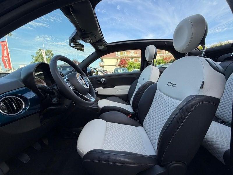 FIAT 500 500 CABRIO 1.0 70 cv hybrid Dolcevita, SENSORI, CARPLAY!