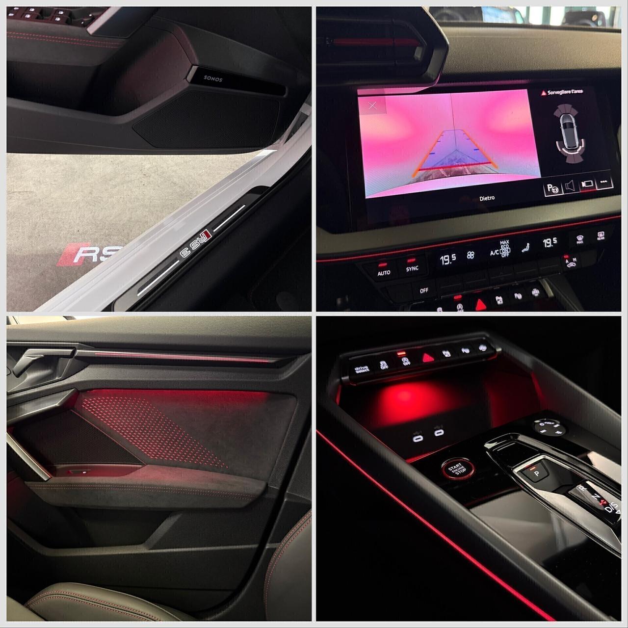 Audi RS3 Sportback Tfsi Quattro S-Tronic TETTO ITALIANA