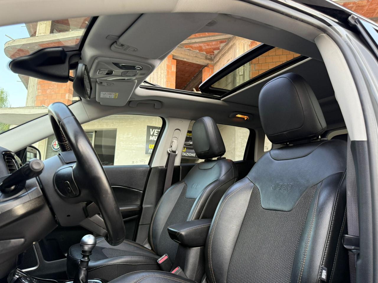 Jeep Compass 2.0MJT 4WD MANUALE-TETTO-CAMERA-PELLE-NAVI