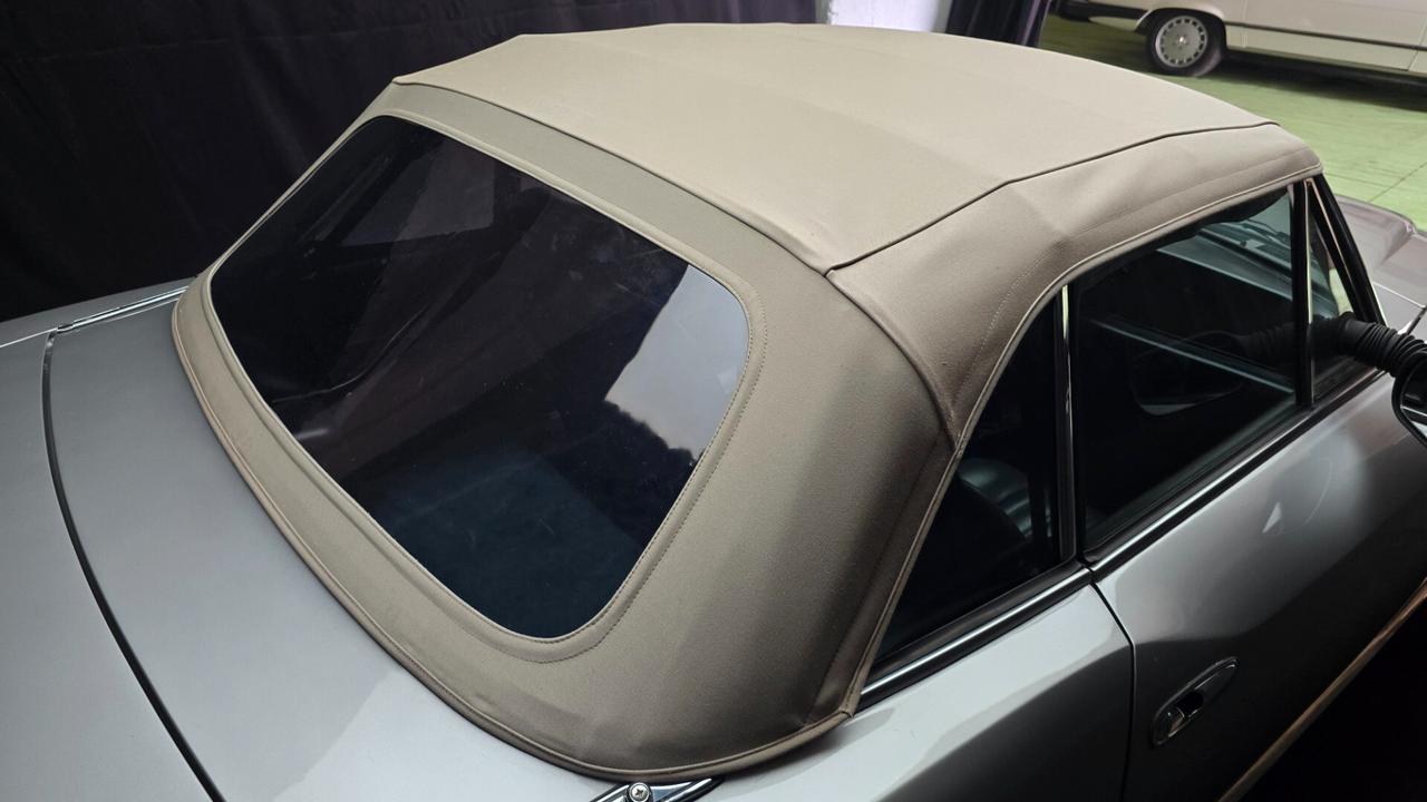 Fiat 124 Spider DS Pininfarina Europa, certificata ASI CON CRS.