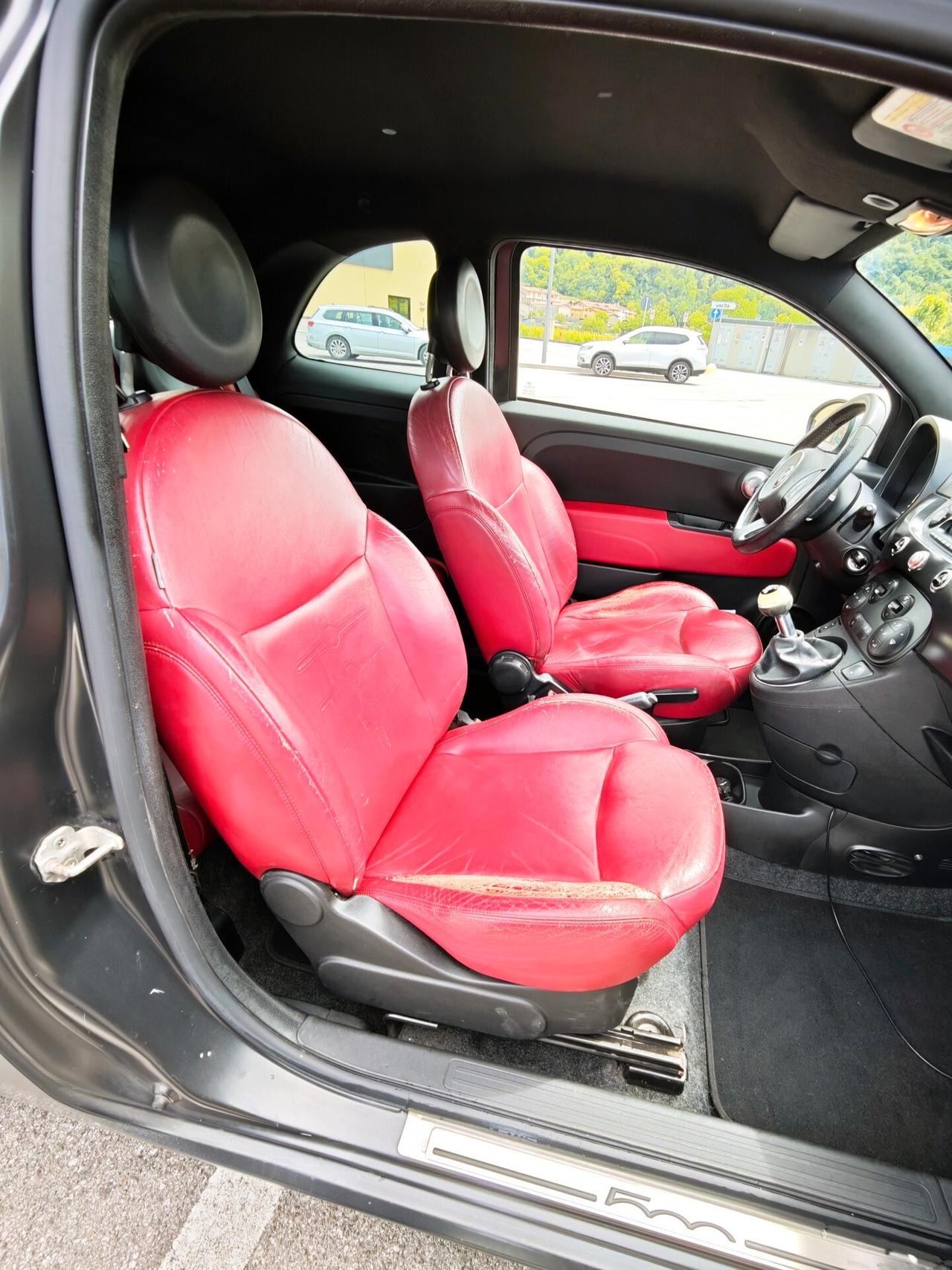 Fiat 500 1.3 Multijet 16V 95 CV SPORT Black Matt