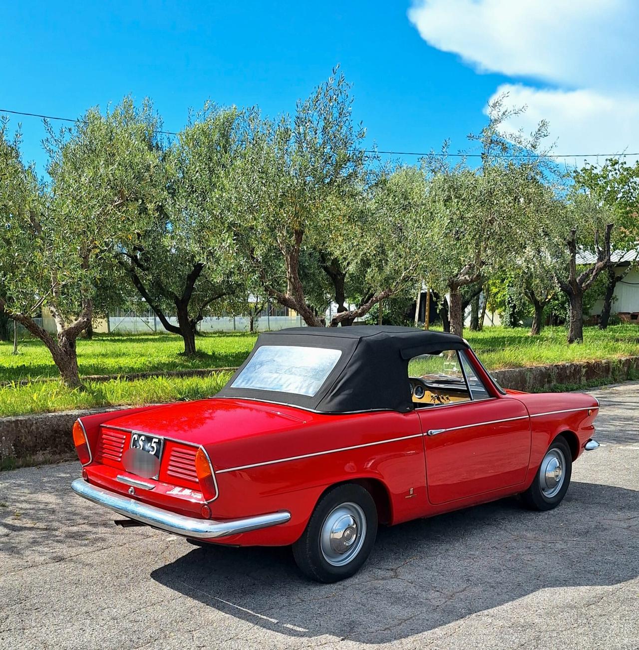 Fiat 600 D SPIDER VIGNALE - RESTAURO TOTALE - ASI