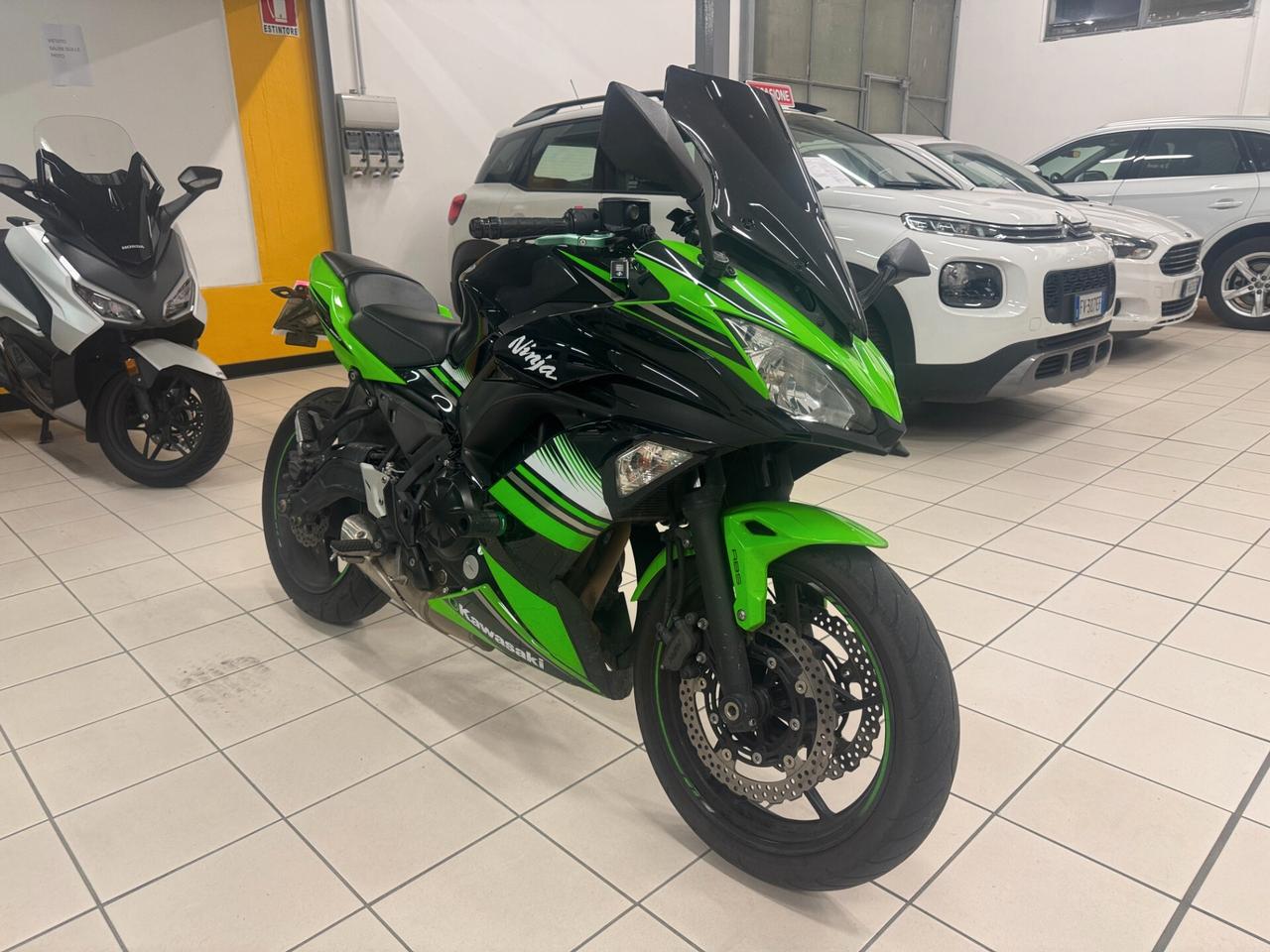 Kawasaki Ninja 650 DEPOTENZIATA 35 KW GUIDABILE CON A2