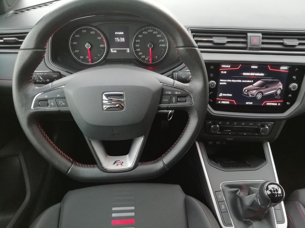 Seat Arona 1.0 TGI FR "SOLO 70.000 km"