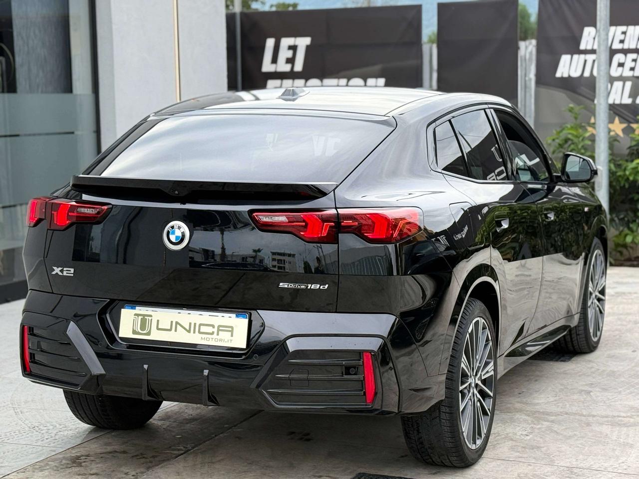 BMW X2 S-Drive 18d Msport 2.0 150 CV TETTO PANORAMICO - MY24