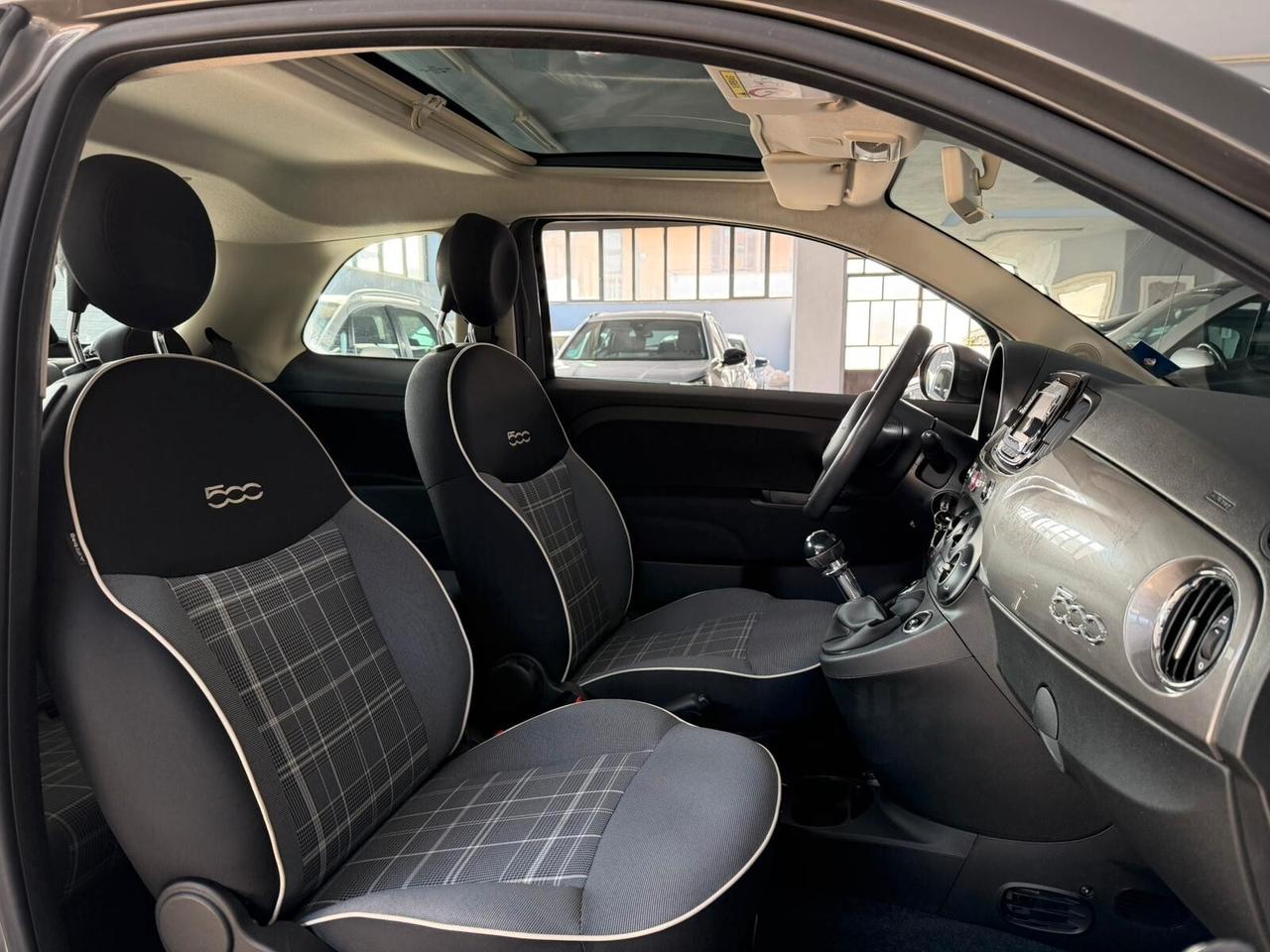 Fiat 500 1.2cc LOUNGE 69cv E6 - UNICO PROPRIETARIO