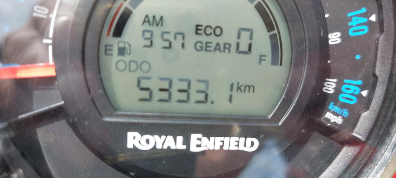 Royal Enfield Meteor borse e paramotore