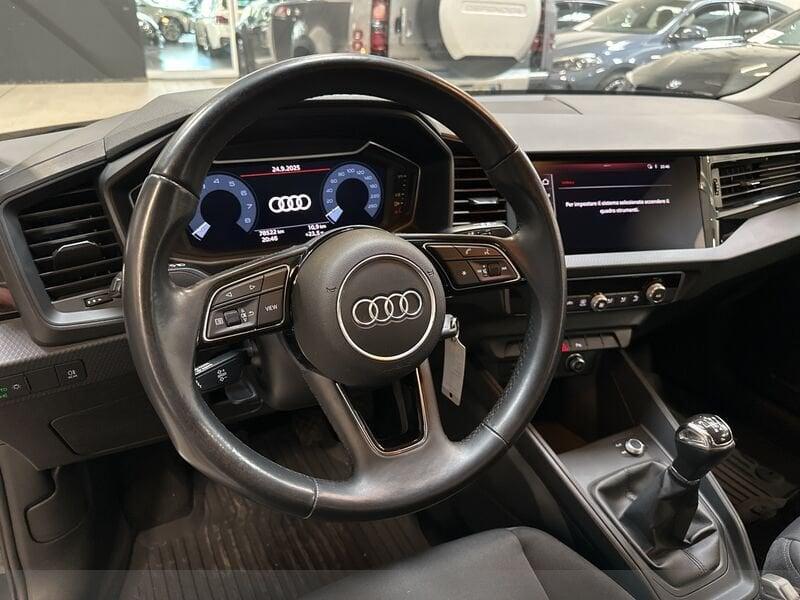 Audi A1 II 2019 Sportback Benzina Sportback 25 1.0 tfsi Admired my20