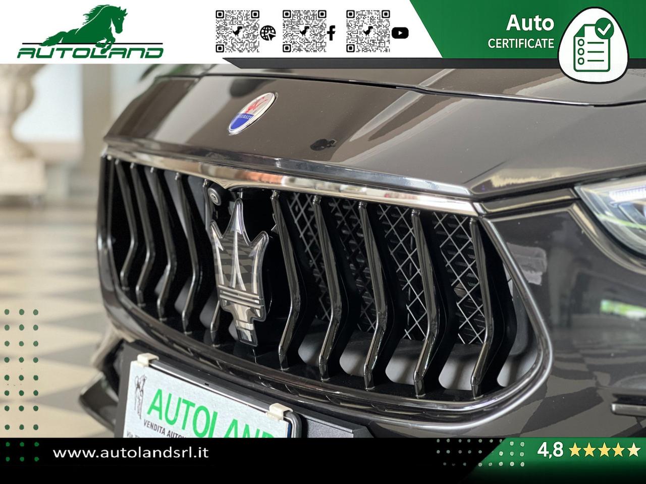 Maserati Ghibli 3.0 V6 ds Granlusso 275cv auto my19