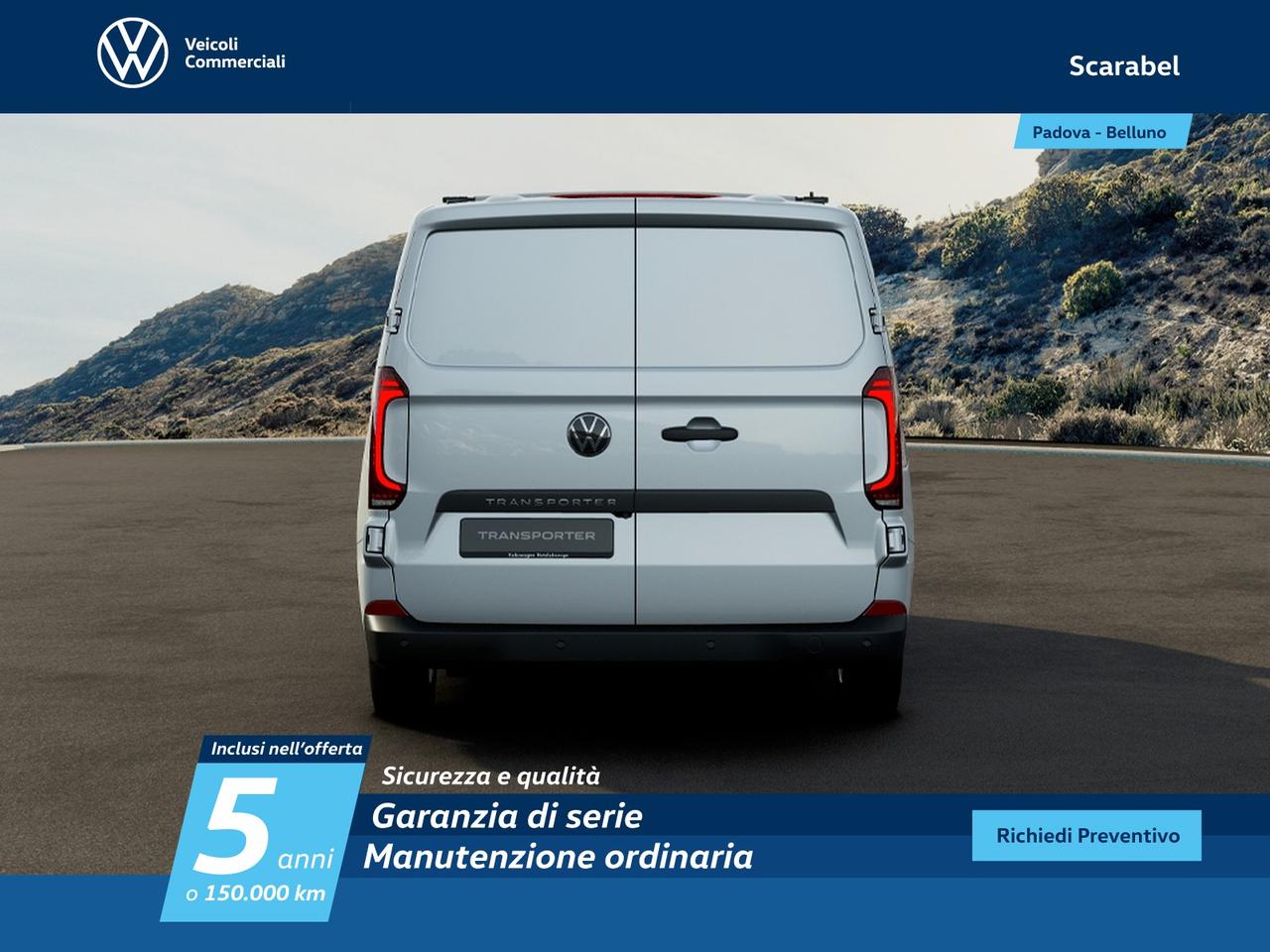 Volkswagen T7 Transporter t7 26 2.0 tdi 150cv l1