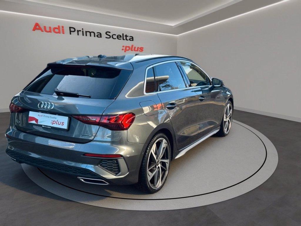 AUDI A3 sportback 40 2.0 tdi s line edition quattro s-tronic del 2023